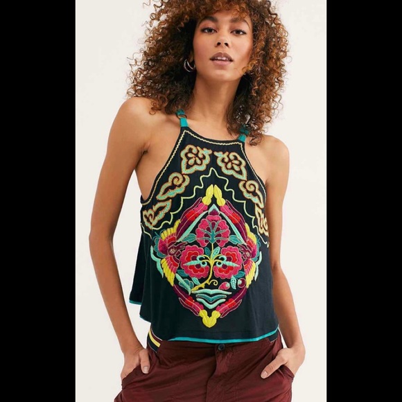 Free People Tops - Free People “Heat Wave Tank Top”